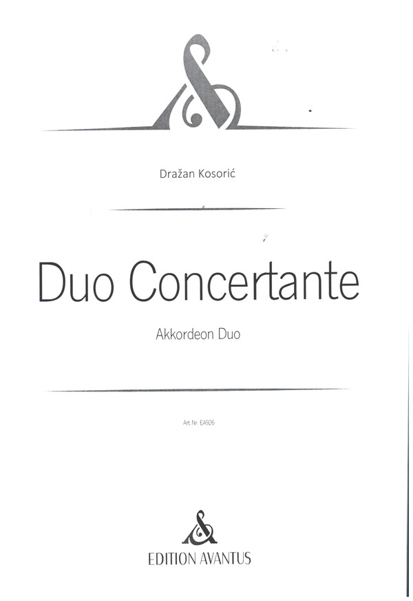 Duo Concertante