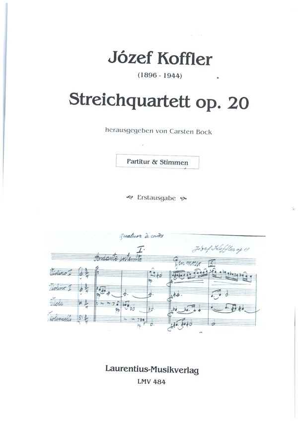 Streichquartett op. 20