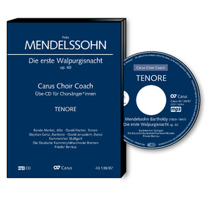 Die erste Walpurgisnacht op.60 MWV D3 - Chorstimme Tenore
