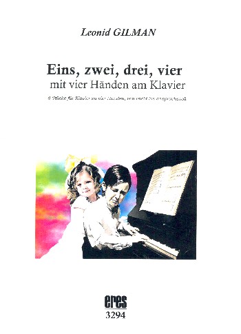 Eins zwei drei vier mit 4 Händen am Klavier