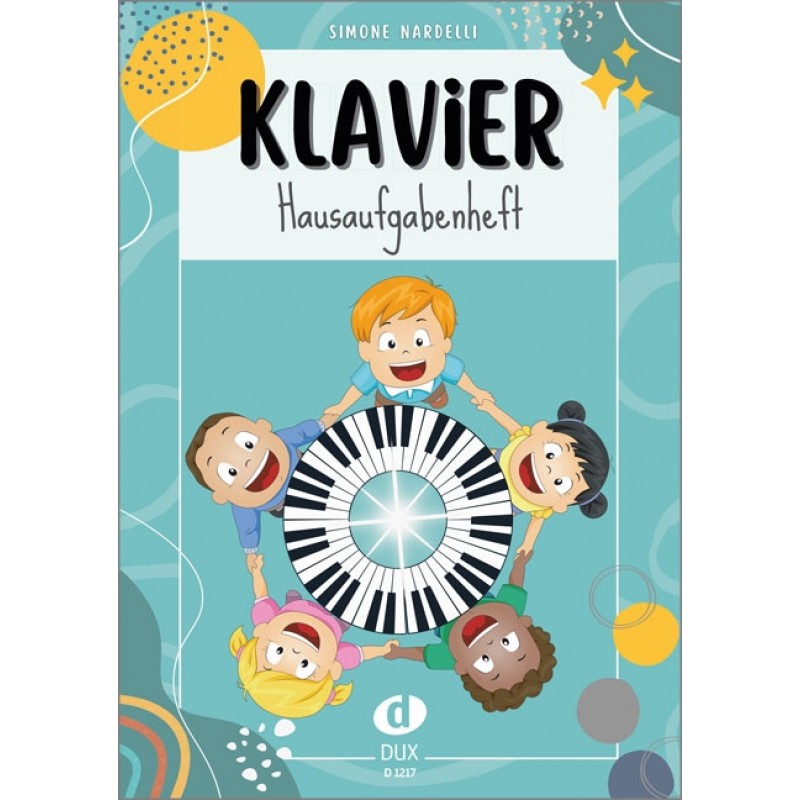 Klavier - Hausaufgabenheft