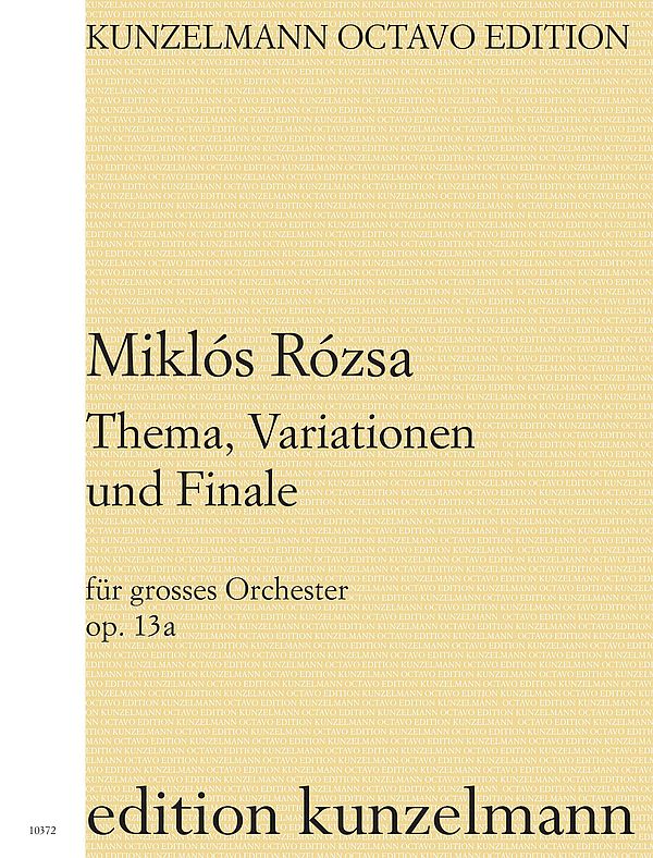 Thema, Variationen und Finale op.13a