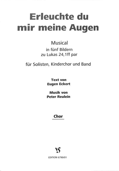 Erleuchte du mir meine Augen