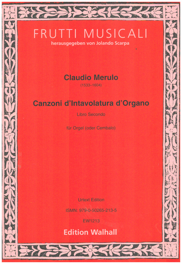 Canzoni d'Intavolatura d'Organo Libro 2