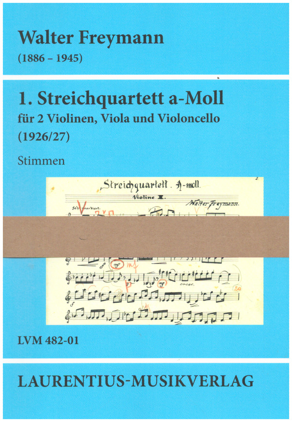 1. Streichquartett a-Moll (1926/27)