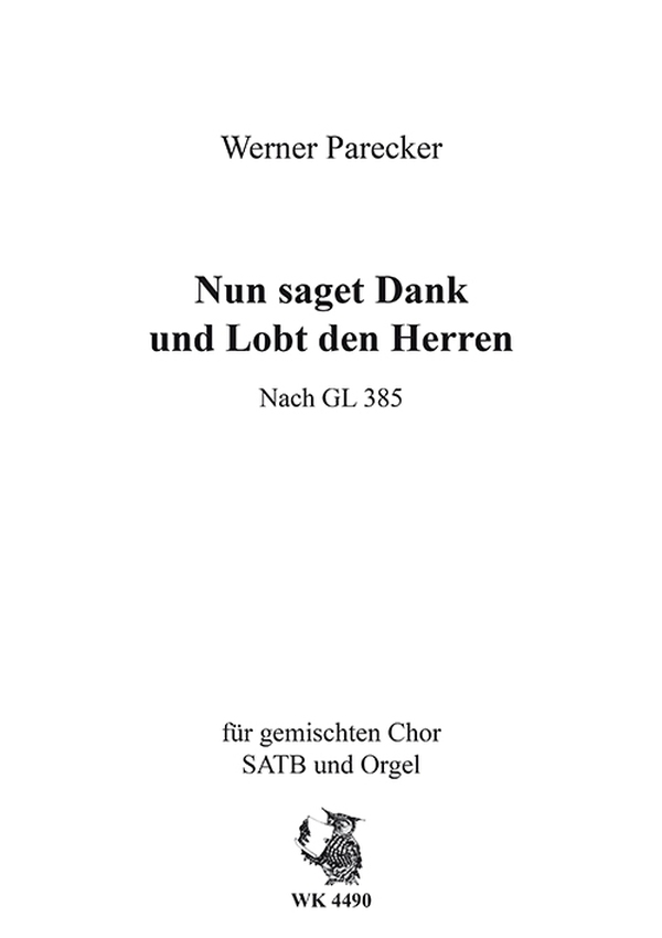Nun saget Dank und Lobt den Herrn
