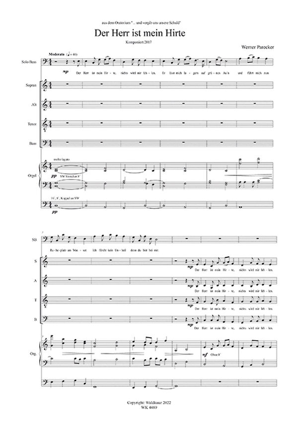 Der Herr ist mein Hirte
