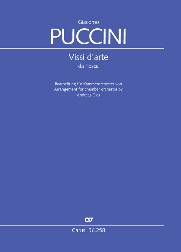 Vissi d'arte da 'Tosca'