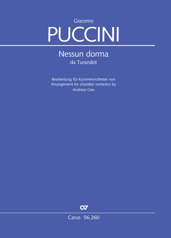 Nessun dorma da 'Turandot'