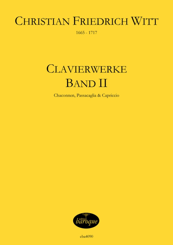 Clavierwerke Band 2 (Chaconnen, Passacaglia & Capriccio)