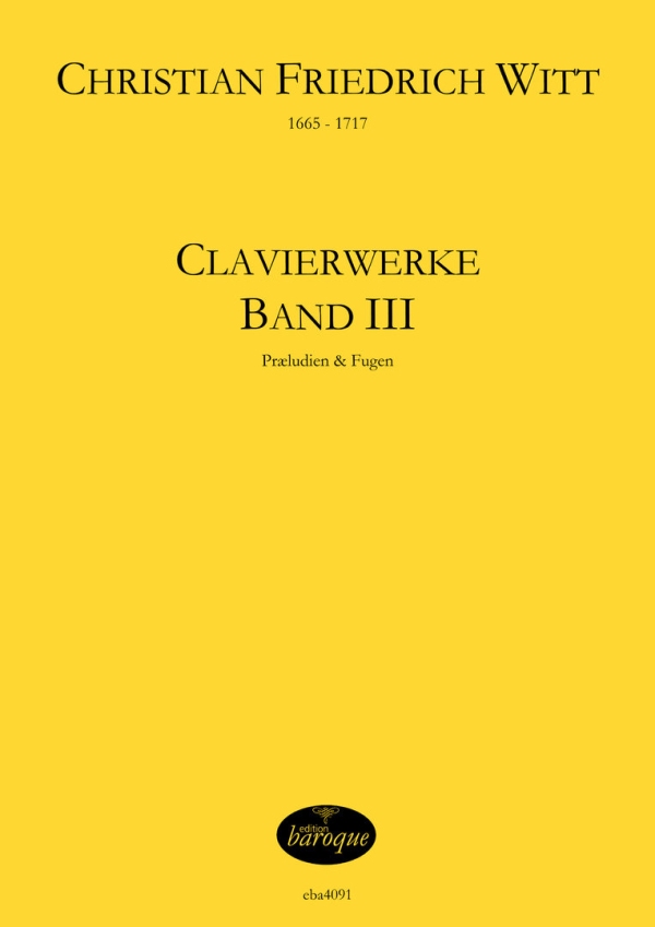 Clavierwerke Band 3 (Praeludien & Fugen)