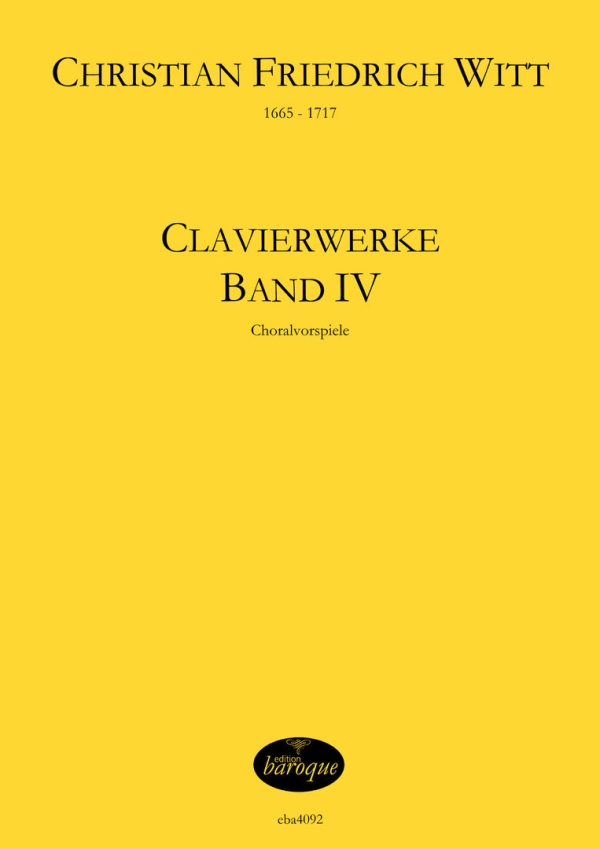 Clavierwerke Band 4 (Choralvorspiele)