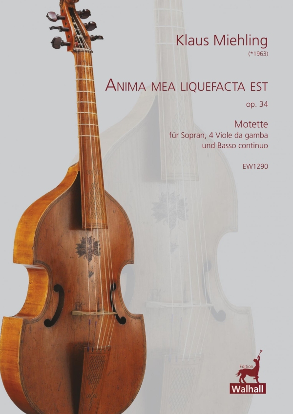 Anima mea liquefacta est op. 34