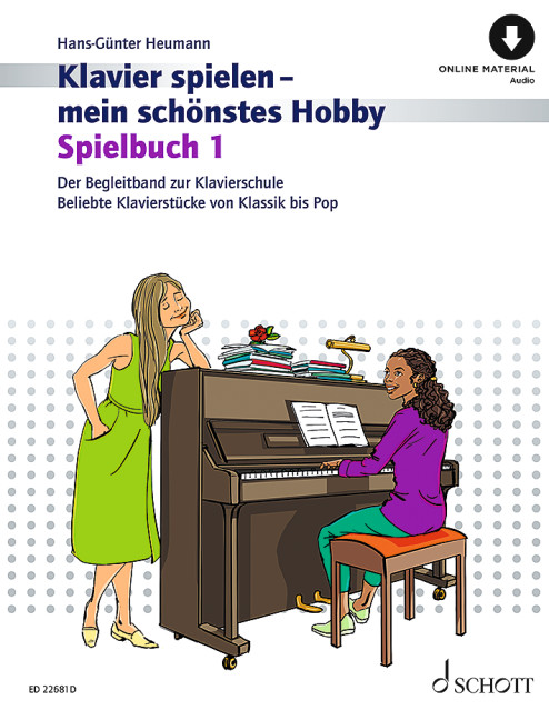 Klavierspielen mein schönstes Hobby 1 (+Online-Audio)