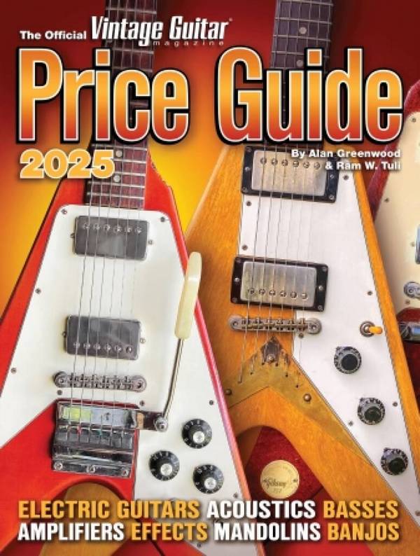 Official Vintage Guitar Magazine Price Guide 2025