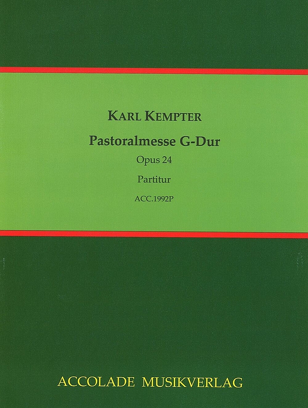 Pastoralmesse G-Dur op. 24