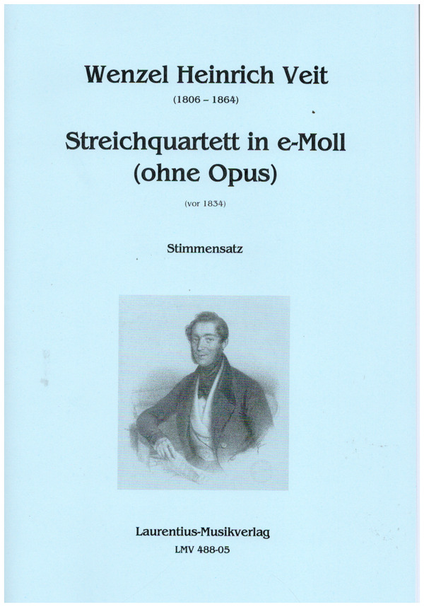 Streichquartett e-Moll (ohne Opus)