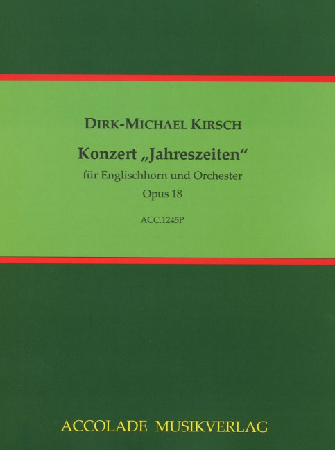 Konzert  op.18 "Jahreszeiten"