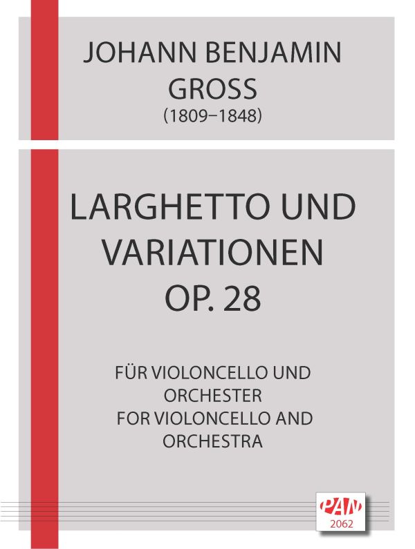 Larghetto und Variationen op.28