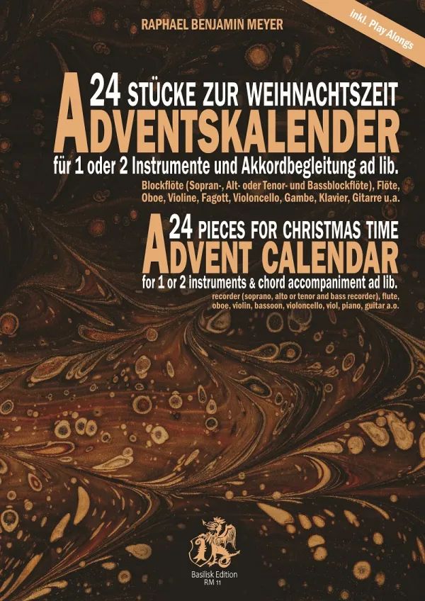 Adventskalender : 24 Stücke 