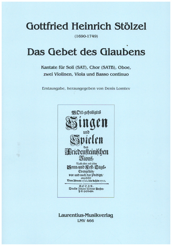 Das Gebet des Glaubens (Kantate)