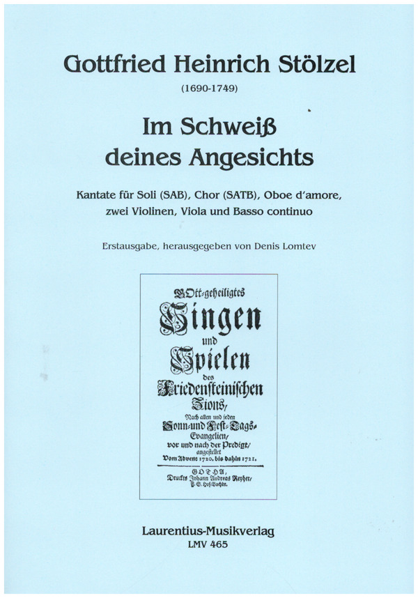 Im Schweiß deines Angesichts (Kantate)