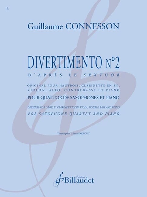 Divertimento No.2 d'après le Sextuor