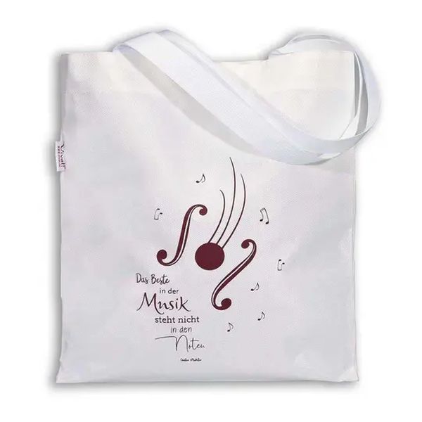Große Tragetasche "Das Beste in der Musik"