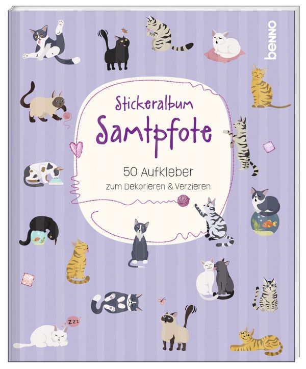 Stickeralbum Samtpfote
