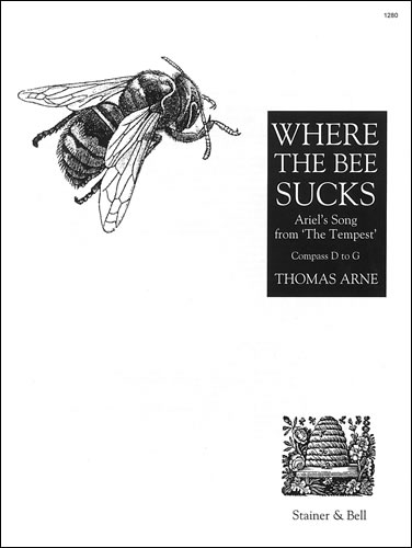 Where the bee sucks (D - G)