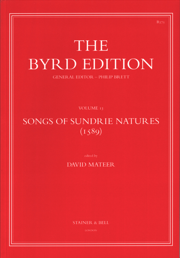 Songs of Sundrie Natures (1589)
