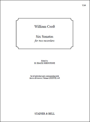 Six Sonatas for Two Recorders