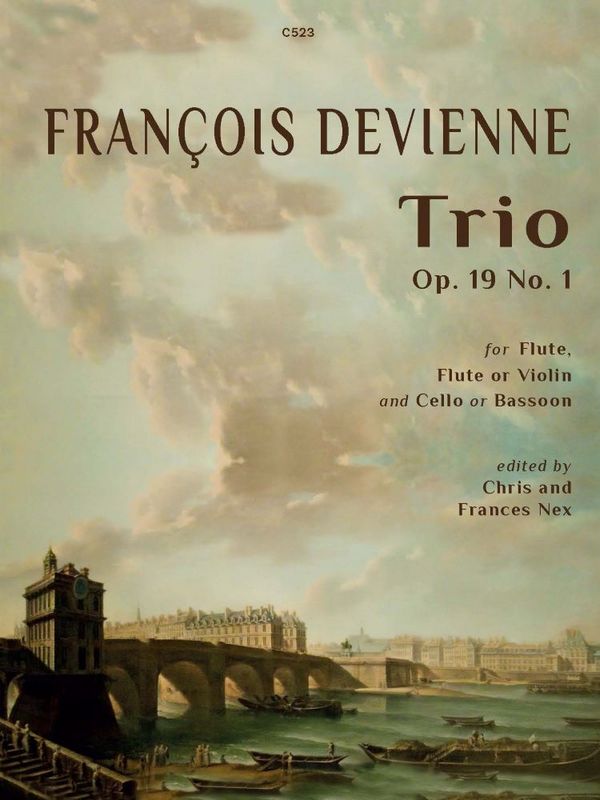 Trio, Op. 19 No. 1 for two flutes and bassoon