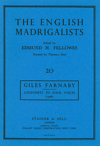 Canzonets to Foure Voyces (1598)