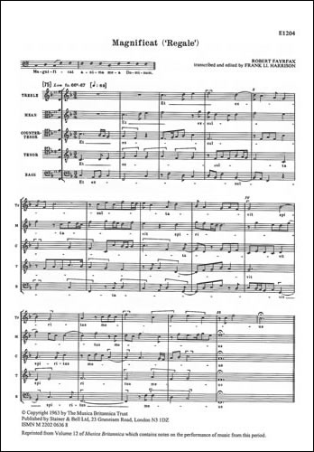 Magnificat 'Regale'