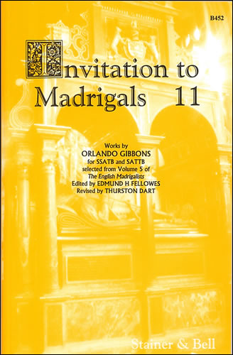 Invitation to Madrigals Book 11