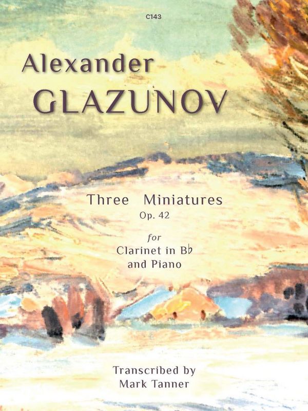 Three Miniatures, Op. 42. Clarinet & Piano