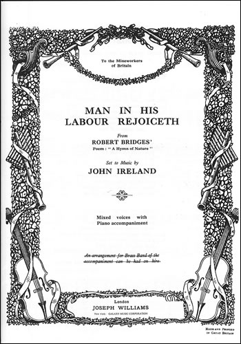 Man in his labour rejoiceth
