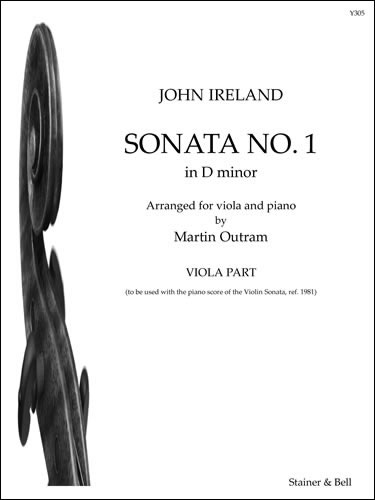 Sonata No. 2 in D min. arr Vla. Viola Part