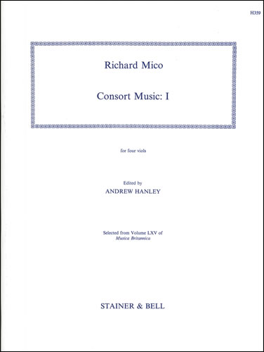 Consort Music. Set I for four Viols