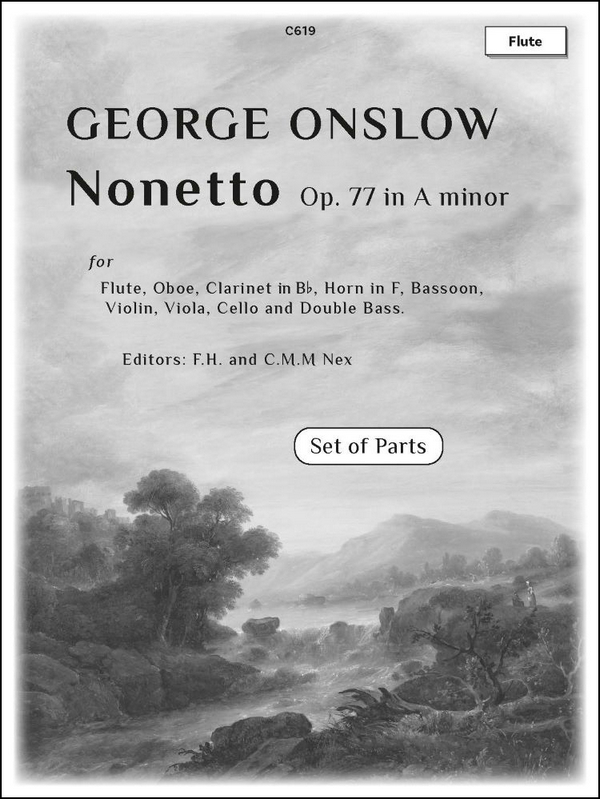Nonetto, Op. 77 in A minor. Parts