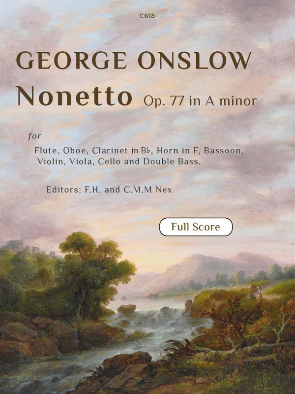 Nonetto, Op. 77 in A minor. Score