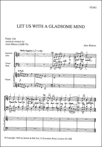 Let us with a gladsome mind