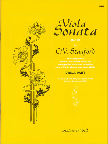 Sonata for Clarinet and Piano Op.129 arr.Viola