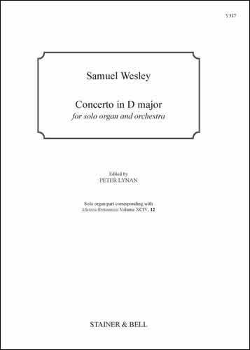 Concerto in D major. Solo Organ Part