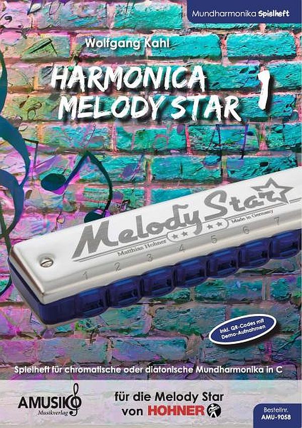 Harmonica Melody Star Vol. 1 (+QR-Codes)