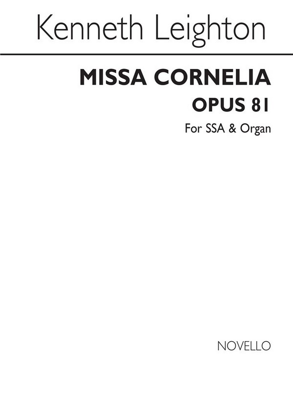 Missa Cornelia op.81