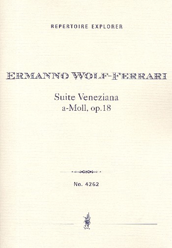 Suite Veneziana a-Moll op.18