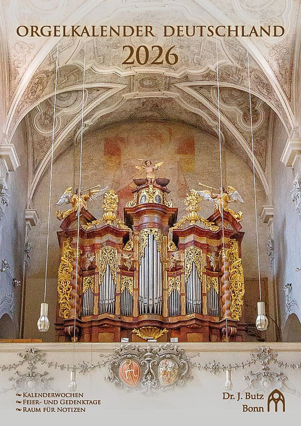 Orgelkalender Deutschland 2026