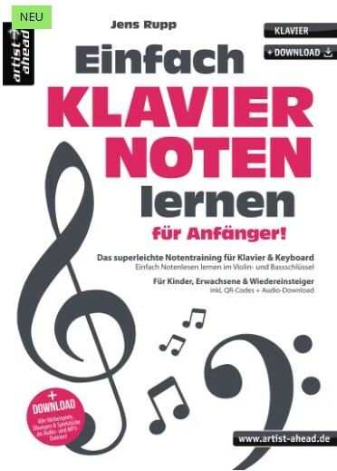 Einfach KLAVIERNOTEN lernen für Anfänger! (+Download)